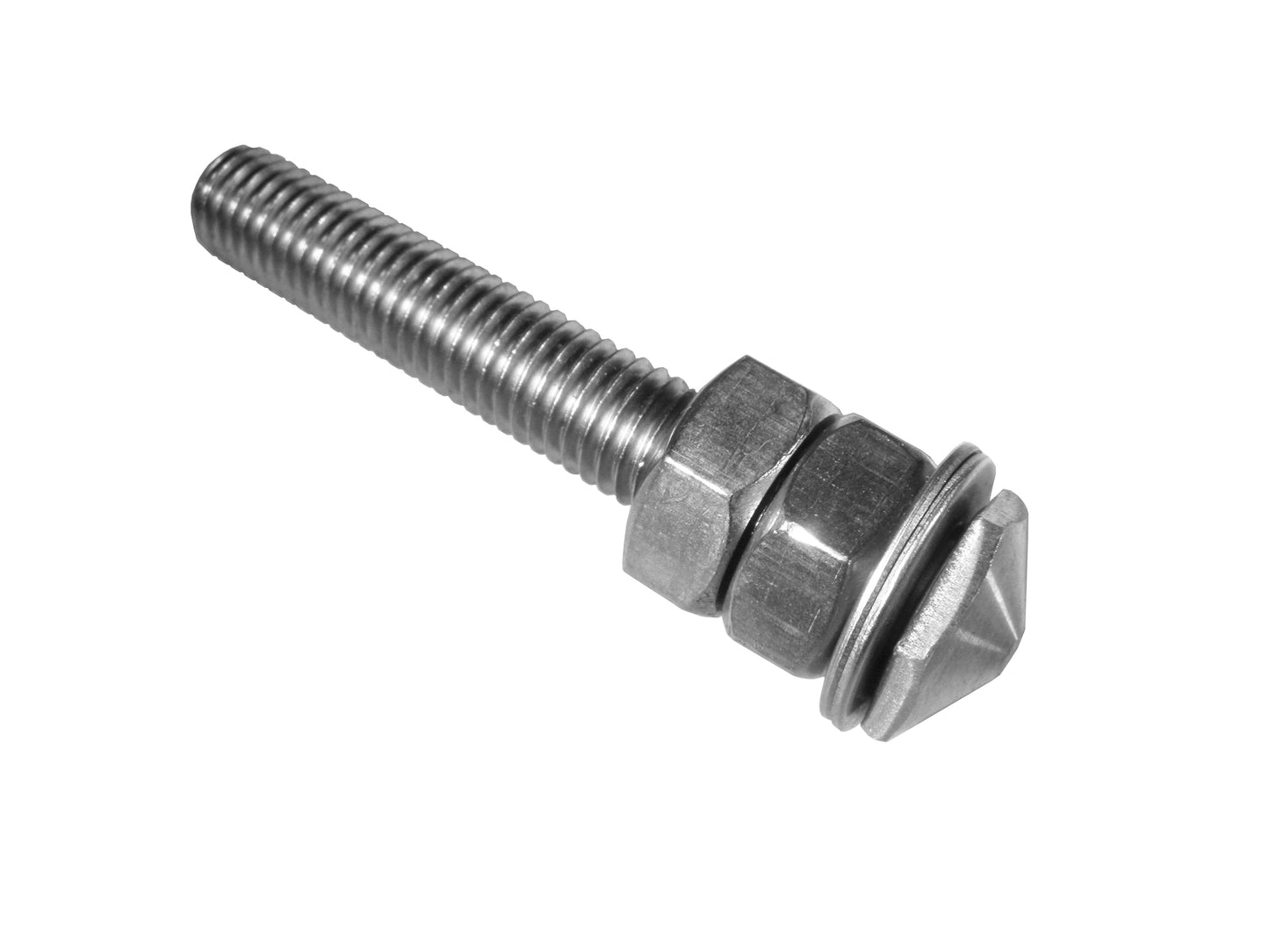 Bolt w/Nuts & Washers, for Almond Flange Clamp, KC6285