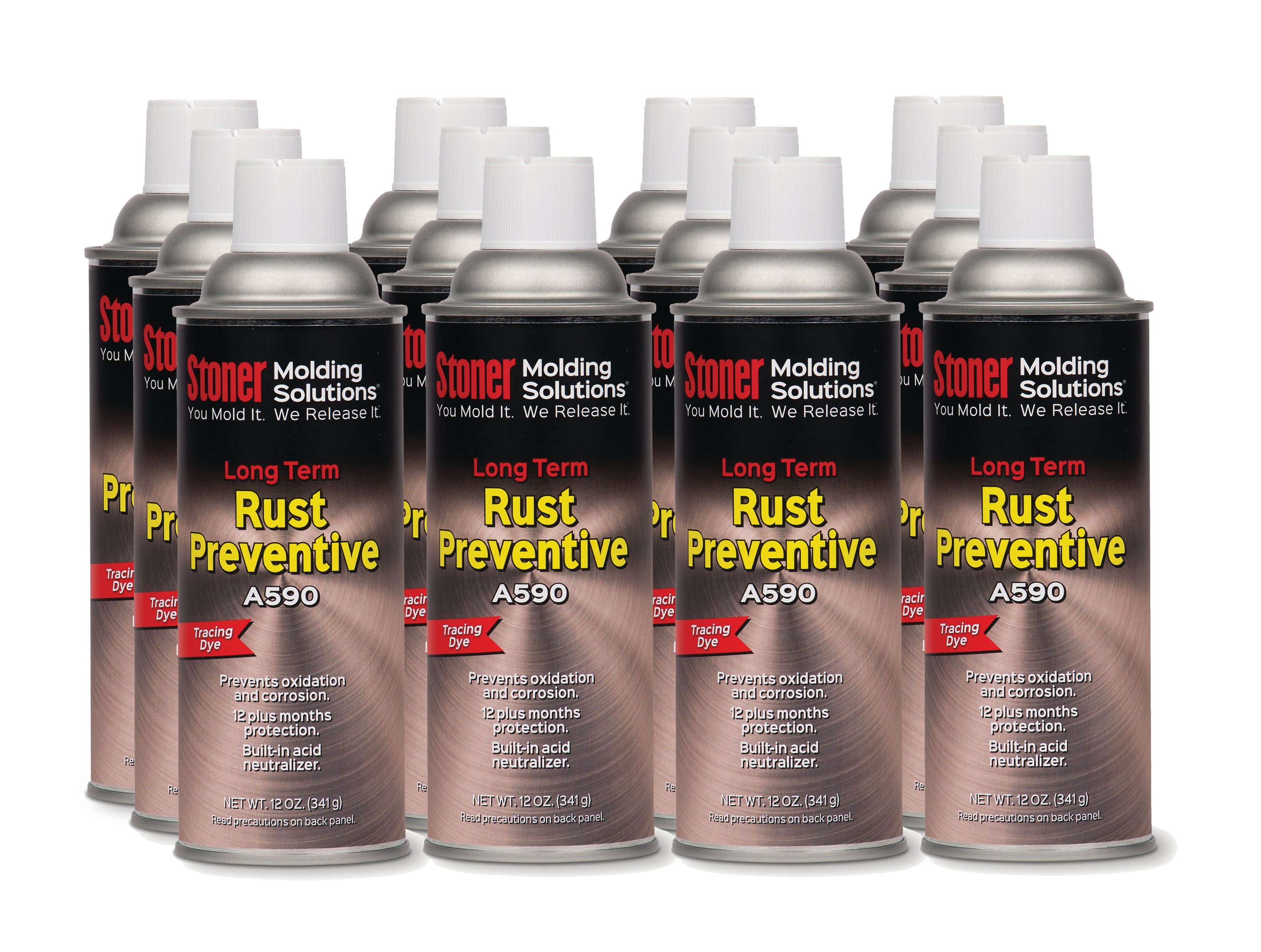 Rust Preventive, Long Term, with Tracing Dye, Stoner® A590 (Case 12Pk ...